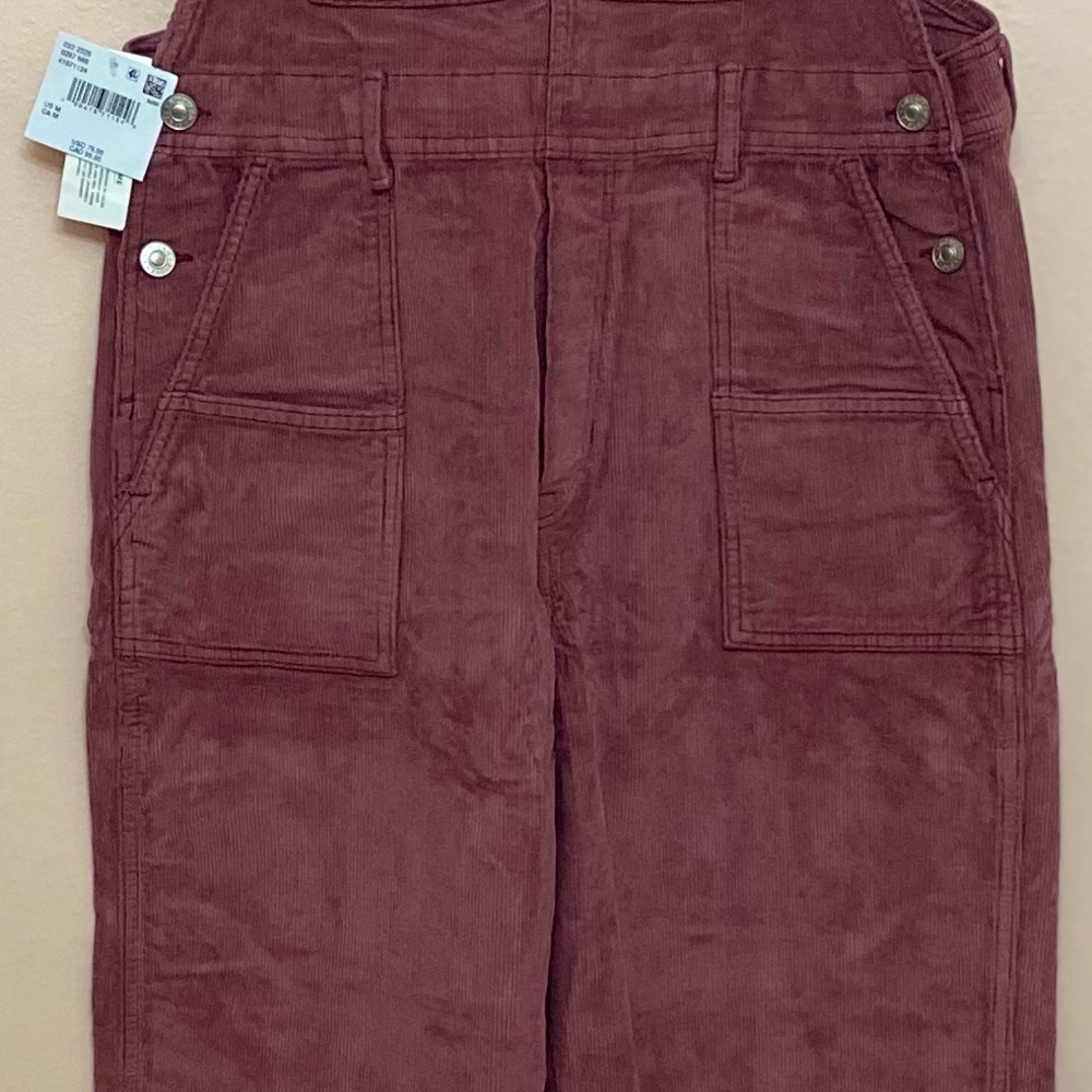 American Eagle Stovepipe Corduroy Overall - Picture 6 of 8